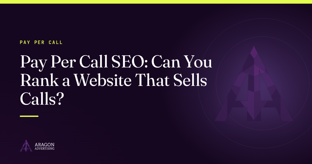 Pay Per Call SEO: Can You Rank a Website That Sells Calls?